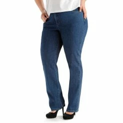 Plus Size Lee® Instantly Slims Straight-Leg Jeans -Kohl's store 1519361 Seattle