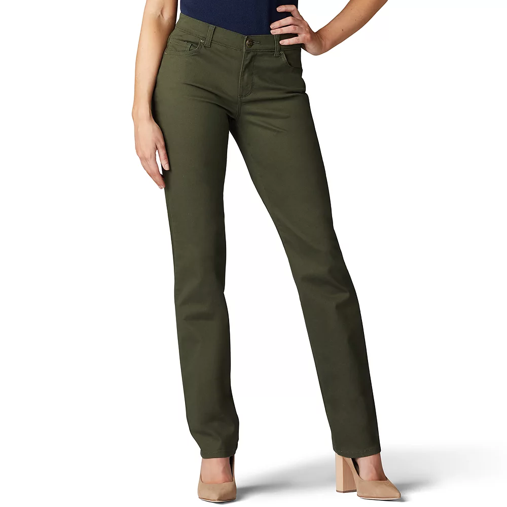 Women's Lee® Relaxed Fit Straight-Leg Jeans 8 Women's Lee® Relaxed Fit Straight-Leg Jeans - Image 8