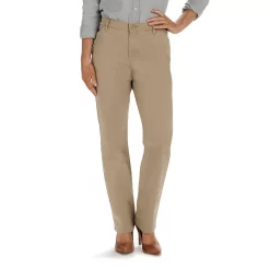 Women's Lee® Relaxed Fit Straight-Leg Twill Pants -Kohl's store 2267011 Flax