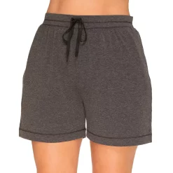 Plus Size Cuddl Duds® Essentials Pajama Sleep Shorts -Kohl's store 2594837 Charcoal Heather