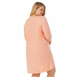 Plus Size Cuddl Duds® Essentials Long Sleeve Sleepshirt -Kohl's store 2594845 ALT