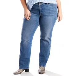 Plus Size Levi's® Classic Straight Jeans -Kohl's store 2603270 Blue Mixtape