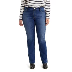 Plus Size Levi's® Classic Straight Jeans -Kohl's store 2603270 Lapis Dark Horse