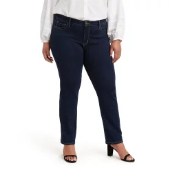 Plus Size Levi's® Classic Straight Jeans -Kohl's store 2603270 Marine Dip