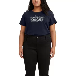 Plus Size Levi's® Logo Perfect Tee