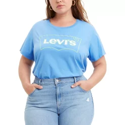 Plus Size Levi's® Logo Perfect Tee 13 Plus Size Levi's® Logo Perfect Tee -Kohl's store 2880489 Marina Outline