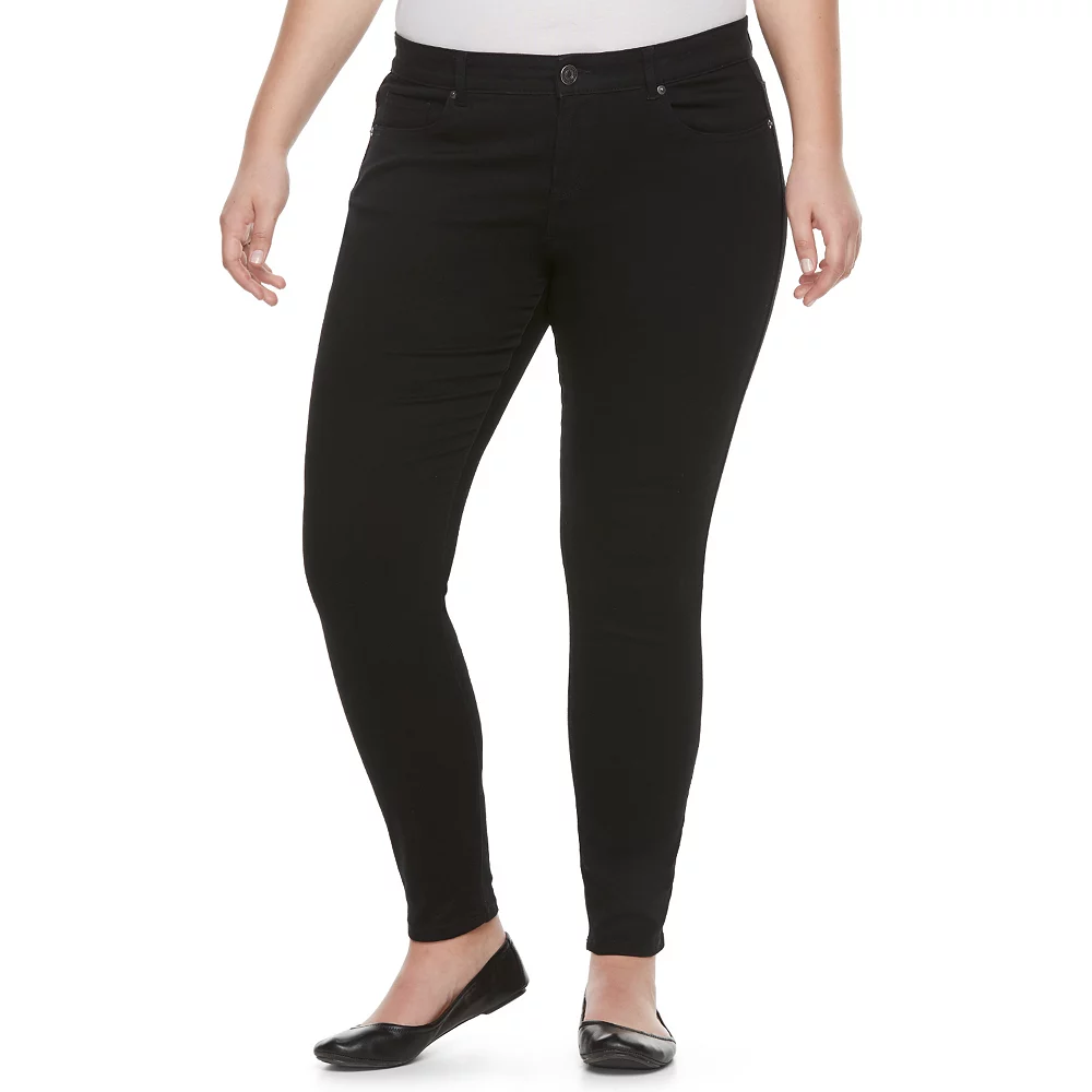 Juniors' Plus Size SO® Low-Rise Jeggings 3 Juniors' Plus Size SO® Low-Rise Jeggings - Image 3