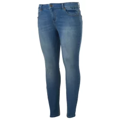 Juniors' Plus Size SO® Low-Rise Jeggings 16 Juniors' Plus Size SO® Low-Rise Jeggings -Kohl's store 3254850 Medium Tint Denim
