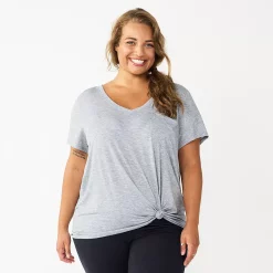 Juniors' Plus Size SO® Oversized Pocket Tee 21 Juniors' Plus Size SO® Oversized Pocket Tee -Kohl's store 3328611 Gray Fox Heather