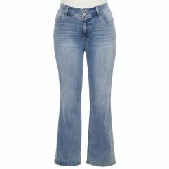 Juniors' Plus Size WallFlower Insta Stretch™ Midrise Curvy Bootcut Jeans -Kohl's store 3368369 Albury