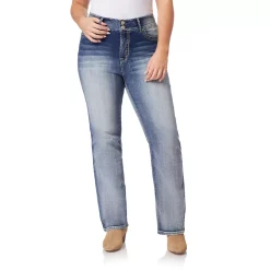 Juniors' Plus Size WallFlower Insta Stretch™ Midrise Curvy Bootcut Jeans -Kohl's store 3368369 Camille