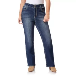 Juniors' Plus Size WallFlower Insta Stretch™ Midrise Curvy Bootcut Jeans -Kohl's store 3368369 Heidi