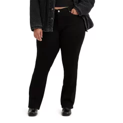 Plus Size Levi's® Classic Bootcut Jeans -Kohl's store 3389206 Soft Black