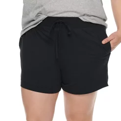 Plus Size Jockey® Everyday Essentials Boxer Pajama Shorts