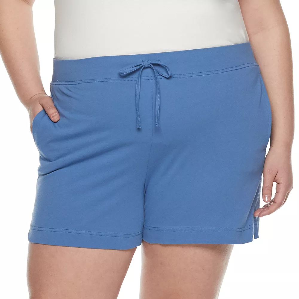 Plus Size Jockey® Everyday Essentials Boxer Pajama Shorts 2 Plus Size Jockey® Everyday Essentials Boxer Pajama Shorts - Image 2