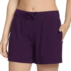 Plus Size Jockey® Everyday Essentials Boxer Pajama Shorts 12 Plus Size Jockey® Everyday Essentials Boxer Pajama Shorts -Kohl's store 3618193 Plum