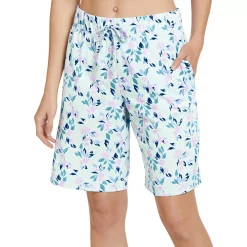 Plus Size Jockey® Everyday Essentials Bermuda Pajama Shorts -Kohl's store 3618199 Bouquet