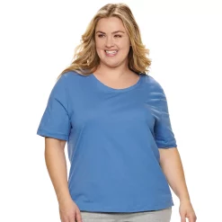 Plus Size Jockey® Everyday Essentials Pajama Tee -Kohl's store 3618210 Blue