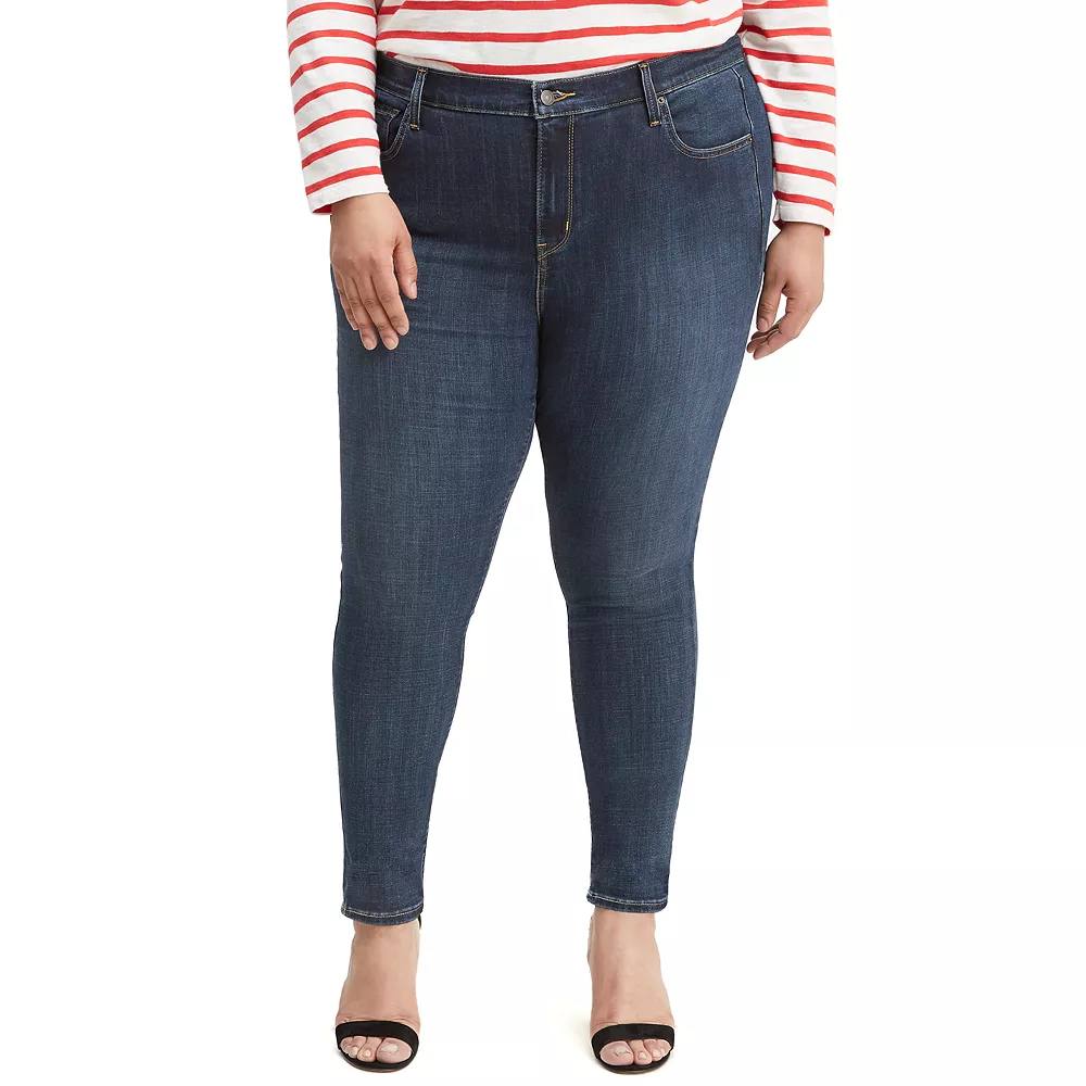 Plus Size Levi's® 721™ High-Rise Skinny Jeans 2 Plus Size Levi's® 721™ High-Rise Skinny Jeans - Image 2