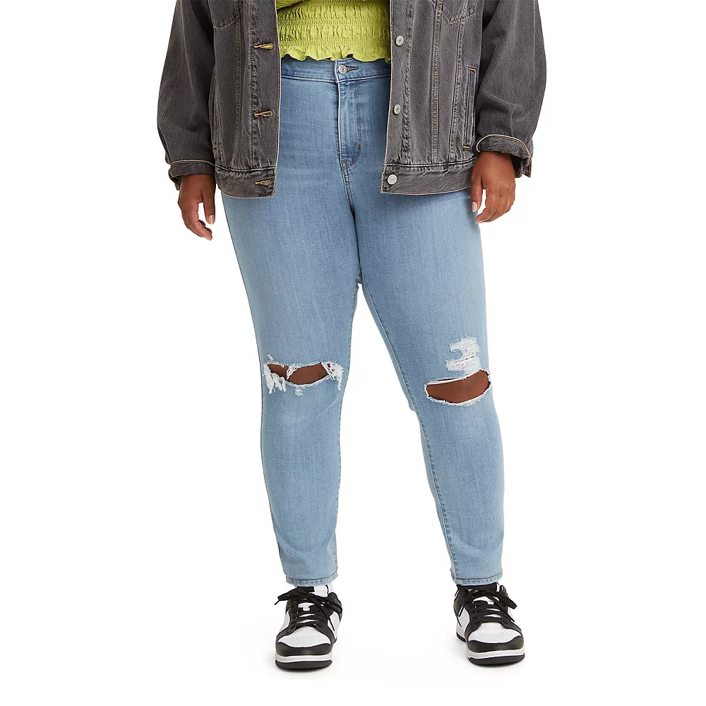 Plus Size Levi's® 721™ High-Rise Skinny Jeans 8 Plus Size Levi's® 721™ High-Rise Skinny Jeans - Image 8