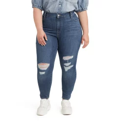 Plus Size Levi's® 721™ High-Rise Skinny Jeans 17 Plus Size Levi's® 721™ High-Rise Skinny Jeans -Kohl's store 3859555 Lapis Longing