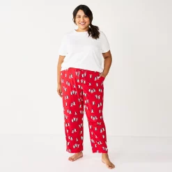 Plus Size Sonoma Goods For Life® Knit Pajama Pants 15 Plus Size Sonoma Goods For Life® Knit Pajama Pants -Kohl's store 4212360 Arctic Critters