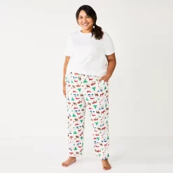 Plus Size Sonoma Goods For Life® Knit Pajama Pants 16 Plus Size Sonoma Goods For Life® Knit Pajama Pants -Kohl's store 4212360 Forest Friends