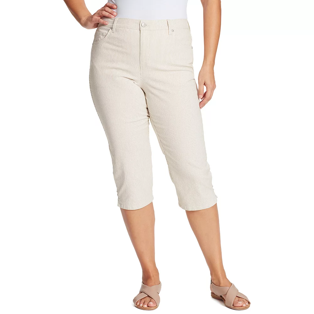 Plus Size Gloria Vanderbilt Amanda Capris 9 Plus Size Gloria Vanderbilt Amanda Capris - Image 9
