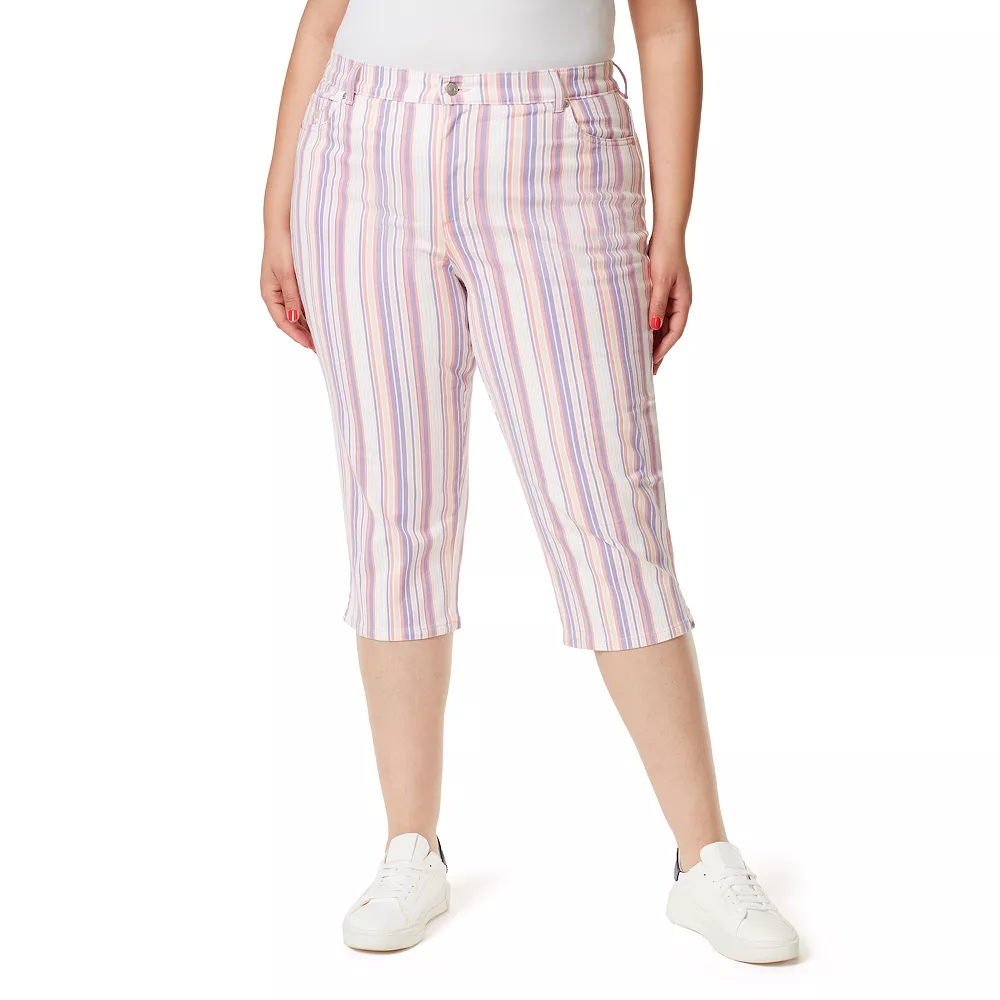Plus Size Gloria Vanderbilt Amanda Capris 1 Plus Size Gloria Vanderbilt Amanda Capris