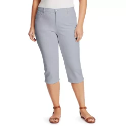 Plus Size Gloria Vanderbilt Amanda Capris 14 Plus Size Gloria Vanderbilt Amanda Capris -Kohl's store 4275165 Silverlight