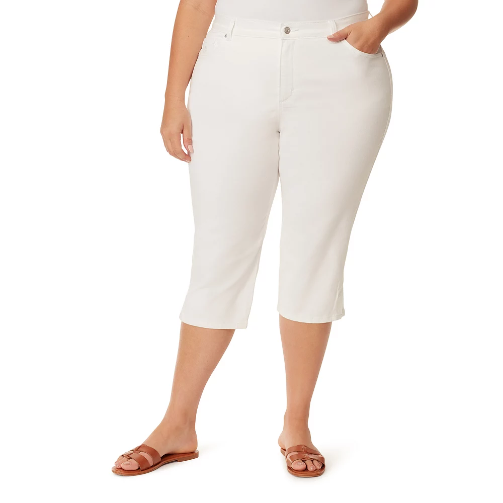 Plus Size Gloria Vanderbilt Amanda Capris 5 Plus Size Gloria Vanderbilt Amanda Capris - Image 5