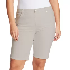 Plus Size Gloria Vanderbilt Midrise Bermuda Shorts -Kohl's store 4275306 Stonewood