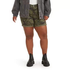 Plus Size Levi's® Mid-Length Jean Shorts 15 Plus Size Levi's® Mid-Length Jean Shorts -Kohl's store 4276107 Andie Camo
