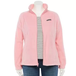 Plus Size Columbia Benton Springs Full-Zip Fleece Jacket -Kohl's store 4505765 Pink Orchid