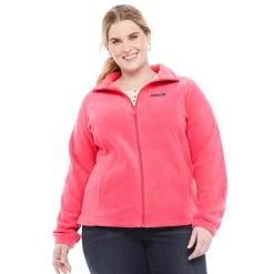 Plus Size Columbia Benton Springs Full-Zip Fleece Jacket -Kohl's store 4505765 Rouge Pink