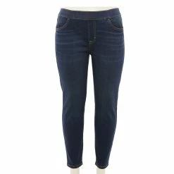 Plus Size Sonoma Goods For Life® Comfortable Favorite Mid-Rise Jeggings -Kohl's store 4916239 Eastin