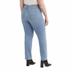 Plus Size Levi's® 724™ High-Rise Straight Leg Jeans -Kohl's store 4926535 ALT