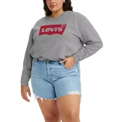 Plus Size Levi's® Graphic Crewneck Sweatshirt