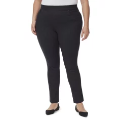 Plus Size Gloria Vanderbilt Avery Slim Ponte Pants -Kohl's store 4950444 Lyons Crosshatch Plaid