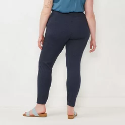 Plus Size LC Lauren Conrad Mid-Rise Leggings 11 Plus Size LC Lauren Conrad Mid-Rise Leggings -Kohl's store 4985858 ALT