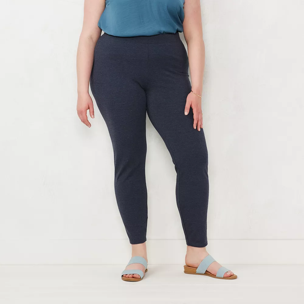 Plus Size LC Lauren Conrad Mid-Rise Leggings 2 Plus Size LC Lauren Conrad Mid-Rise Leggings - Image 2