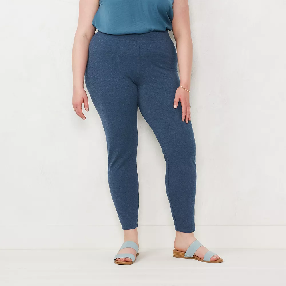 Plus Size LC Lauren Conrad Mid-Rise Leggings 4 Plus Size LC Lauren Conrad Mid-Rise Leggings - Image 4