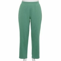 Plus Size Croft & Barrow® Easy Knit Straight-Leg Pants 12 Plus Size Croft & Barrow® Easy Knit Straight-Leg Pants -Kohl's store 4999747 Sagebrush Green