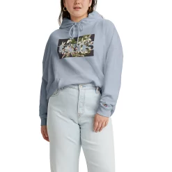 Plus Size Levi's® Logo Graphic Hoodie -Kohl's store 5003788 Sportswear Floral Blue