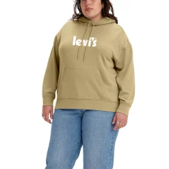 Plus Size Levi's® Logo Graphic Hoodie