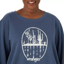 Plus Size Wrangler Fleece Sweatshirt -Kohl's store 5110474 ALT3