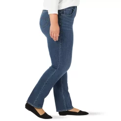 Women's Lee® Ultra Lux Denim Slim Fit Straight Leg Jeans -Kohl's store 5185853 ALT2