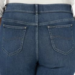 Women's Lee® Ultra Lux Denim Slim Fit Straight Leg Jeans -Kohl's store 5185853 ALT6