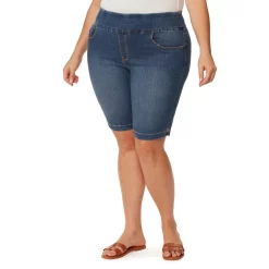 Plus Size Gloria Vanderbilt Amanda Pull-On Bermuda Shorts 20 Plus Size Gloria Vanderbilt Amanda Pull-On Bermuda Shorts -Kohl's store 5194604 Hayman