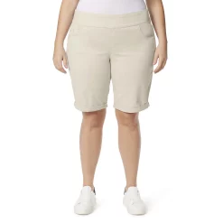 Plus Size Gloria Vanderbilt Amanda Pull-On Bermuda Shorts 15 Plus Size Gloria Vanderbilt Amanda Pull-On Bermuda Shorts -Kohl's store 5194604 Stonewood